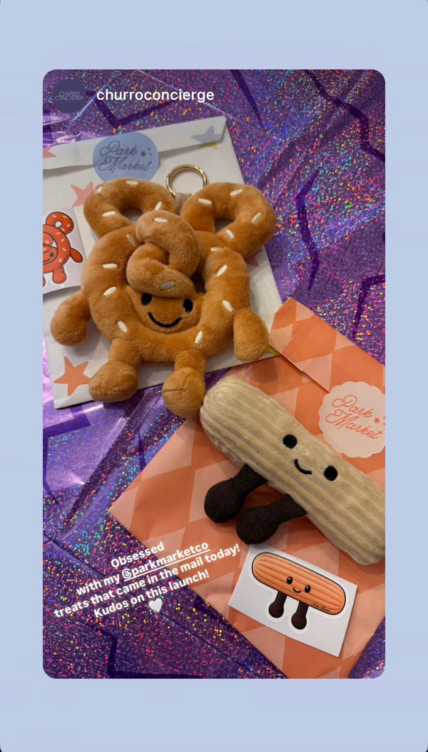 Instagram story from @churroconcierge featuring Park Market