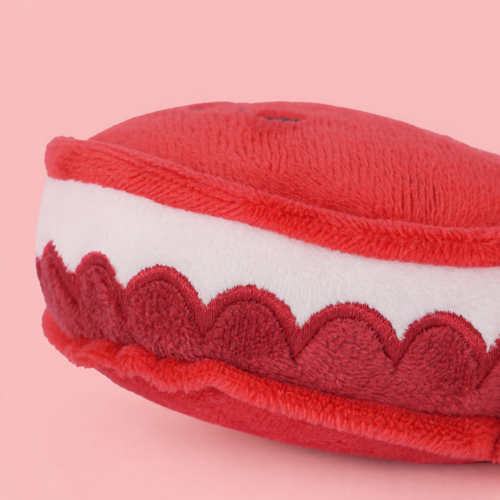 Embroidered, not printed. You can tell.